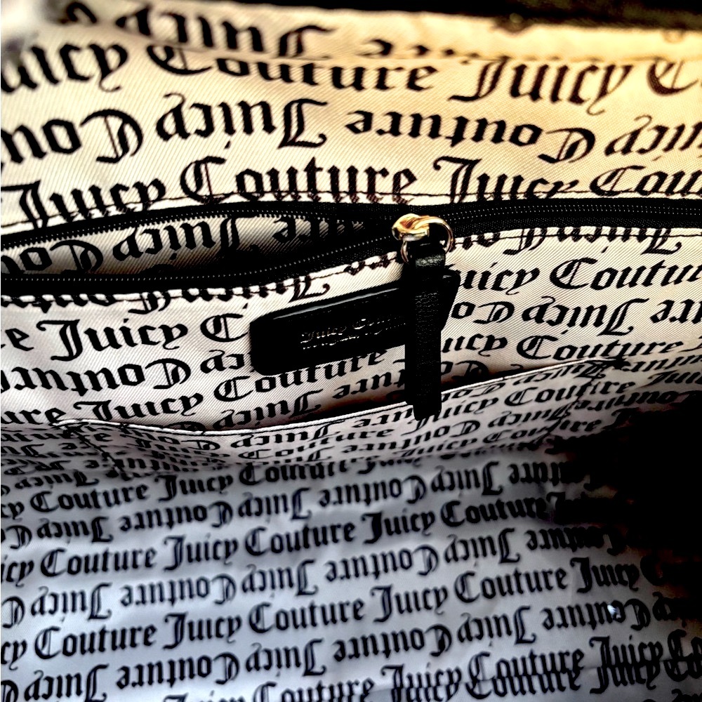 Juicy Couture Black Embossed Weekender Bag - Picture 9 of 11